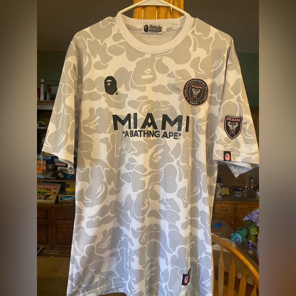 A Bathing Ape Miami Soccer Jersey
